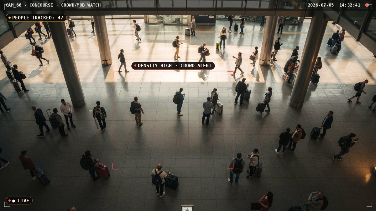 Crowd & Mob Detection
